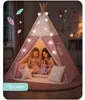 Nukido 740023 Kindertent met lichtjes - roze met sterren Productafbeelding-voorbeeld 21