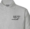Huuraa Herren Polo Shirt Harz verliebt S Sport Grey Bio Produktbild-Vorschau 2
