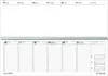 Tischquerkalender Giganta XXL grün 2025 - 42,2x14,8 cm - 1 Produktbild-Vorschau 2