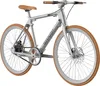 A silver SHARP hybrid gravel e-bike with brown accents, presented on a white background. Anteprima dell’immagine prodotto