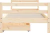 vidaXL Dětská postýlka se zásuvkami 90x200 cm borovicový Náhled obrázku produktu 5