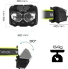 Vayox Lampada frontale VA0078 Serie Pro | 500lm | XTE 5W + Anteprima dell’immagine prodotto 9