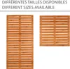 WENKO Baderost Indoor Outdoor Bambus Vorleger 50x50 cm Produktbild-Vorschau 13