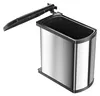 Hailo Uno 3418. Collecteur de déchets, acier inoxydable.  - Voir les images du produit 3