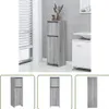 The Living Store Badschrank Grau Sonoma 30x30x95 cm Produktbild-Vorschau 1
