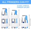Fingerschiene für gebrochene Finger & Arthritis, 3 Stück, Produktbild-Vorschau 3