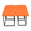 Pouf multifonctionnel, pouf 5-en-1, tabouret empilable et Voir les images du produit 4