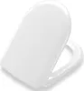 A white toilet seat with a lid, shown from a diagonal angle on a white background. Náhled obrázku produktu