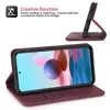 Redmi Note 10 Hülle, LaimTop Retro Kunstledertasche Produktbild-Vorschau 3