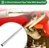 Tube D'Échappement Droit À Mandrin Coupé Bricolage, Tuyau Voir les images du produit 2