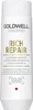 A white bottle of Goldwell Dualsenses Rich Repair shampoo against a white background. Náhled obrázku produktu