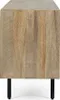 TV-Board Darsey 140x32,5x53cm Mango-Holz Natur 4-Türig mit Produktbild-Vorschau 4