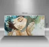 Abstrakte Frau – Leinwandbild Wandbild – 100x50 cm – Produktbild-Vorschau 4