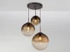 Globo Lighting Lampe à suspendre métal brun, 3x E27 Voir les images du produit 2
