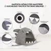 hausleben : Niche pour chat en feutre, lit pour chat, abri Voir les images du produit 2