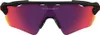 A pair of Oakley sunglasses with red and purple mirrored lenses. Náhled obrázku produktu