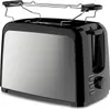 DESKI Toaster Toastautomat Edelstahl schwarz 613-400746 Produktbild-Vorschau 2