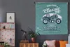 MuchoWow® Wandteppich Wandbehang Motorrad - Werkzeuge - Produktbild-Vorschau 5