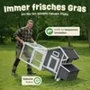 Hühnerstall Hühnerhaus Hühnervoliere mit Rollen zooprinz Produktbild-Vorschau 5