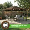 Ersatzdach für Pavillon 3x3m, Pavillondach, Wasserdicht Produktbild-Vorschau 5