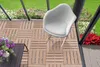 WOODTEX | 6 Pack | Naturbelassen 40x40 cm Terrassenfliesen Produktbild-Vorschau 5