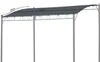 Ersatzdach 250x300cm Pergola Terrassenüberdachung Grau Produktbild-Vorschau 2