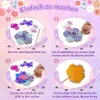 Bastelset Kinder Blumenstrauß DIY – Kreativset mit 8 Produktbild-Vorschau 4