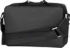 A black Lacoste crossbody bag is shown from the front. Voir les images du produit