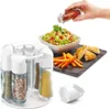 metaltex Gewürzständer Spice 8 unbestückt rund weiß Produktbild-Vorschau 3