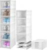 Armoire à chaussures empilable en plastique - 6 niveaux Voir les images du produit 1
