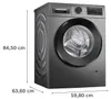 Bosch WGG244ZR10, Přední plnění, 9 kg, B, 70 dB, 1400 Náhled obrázku produktu 28