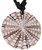 Ethno Kette, Surferkette mit Muscheleinlage, Boho Kette - Produktbild-Vorschau 4