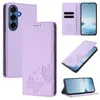 Étui en cuir pour Samsung Galaxy S26+, motif papillon en Voir les images du produit 2
