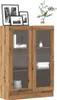 vidaXL Artisan dubová knihovna 82,5x30,5x115 cm Materiál na Náhled obrázku produktu 2