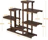 Yaheetech Pflanzenregal Holz, Blumenregal Outdoor, Produktbild-Vorschau 5