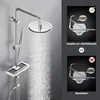 Duschset Edelstahl Regendusche 20 cm Duschsystem ohne Produktbild-Vorschau 7