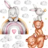 Wandaufkleber Kinderzimmer – Wandsticker für Baby & Kinder Produktbild-Vorschau 1