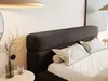 FEDVE Polsterbett Nuuk aus Velvet 180x200 cm, Braun Produktbild-Vorschau 4