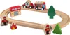 Playtive Bahnset 18-tlg. Holzspielzeug Bahnset Feuerwehr Produktbild-Vorschau 1