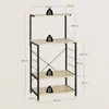 A diagram of a kitchen shelf unit with dimensions and weight capacities indicated. Produktbild-Vorschau