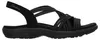 Skechers sandalo da donna Reggae Slim Simply Stretch Nero Anteprima dell’immagine prodotto 15