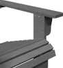 Design New Adirondack-Stuhl Grau 69x85x90,5 cm Massivholz Produktbild-Vorschau 7