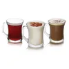 6x LAV ZEN+ Teegläser mit Henkel Cappucino Kaffee Produktbild-Vorschau 5