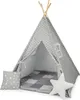 Tipi Kinderzelt für Kinderzimmer Zelt Spielzimmer Indoor Produktbild-Vorschau 2