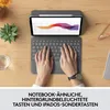 Logitech Folio Touch iPad Air 10,9' 4/5Gen QWERTZ grau Produktbild-Vorschau 7