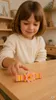 Holz-Armbanduhr für Kinder, Blumendesign– Lernuhr mit Produktbild-Vorschau 3
