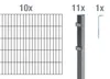 Alberts Doppelstabmatten Zaun, Höhe 120 cm, Länge 20 m, Produktbild-Vorschau 1