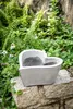 Vaso per piante "Conti" 32 cm grigio cemento Anteprima dell’immagine prodotto 7
