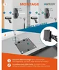 Ergonomische höhenverstellbare Monitor Wandhalterung bis 49 Produktbild-Vorschau 13