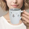 Weihnachtstassen 4er Set einfarbig Skandi Weihnachtsdeko Produktbild-Vorschau 2